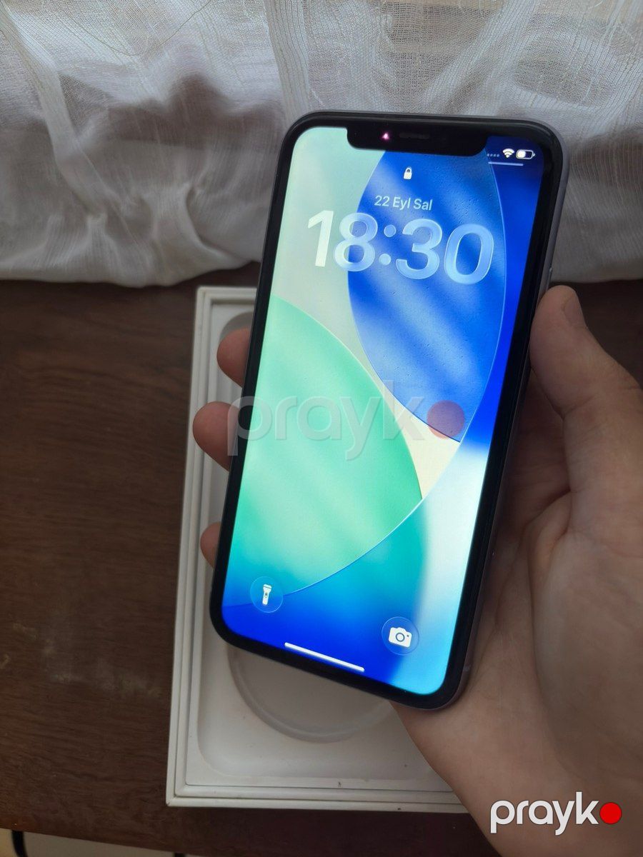 Apple iPhone 11 Purple 128GB/4GB — Smartfonlar, Bakı (2)
