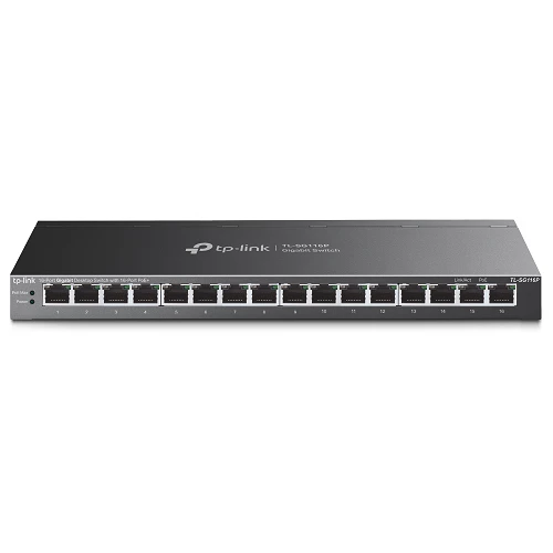 TP-Link TL-SG116P 16-Port PoE+ Desktop Switch — Bakı