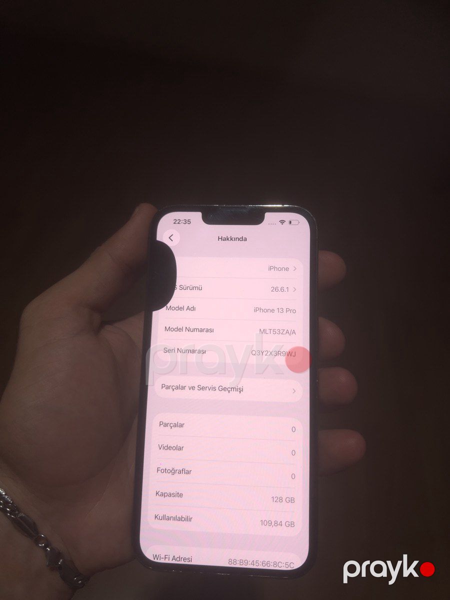 Apple iPhone 13 Pro Graphite 128GB/6GB — Smartfonlar, Bakı (2)
