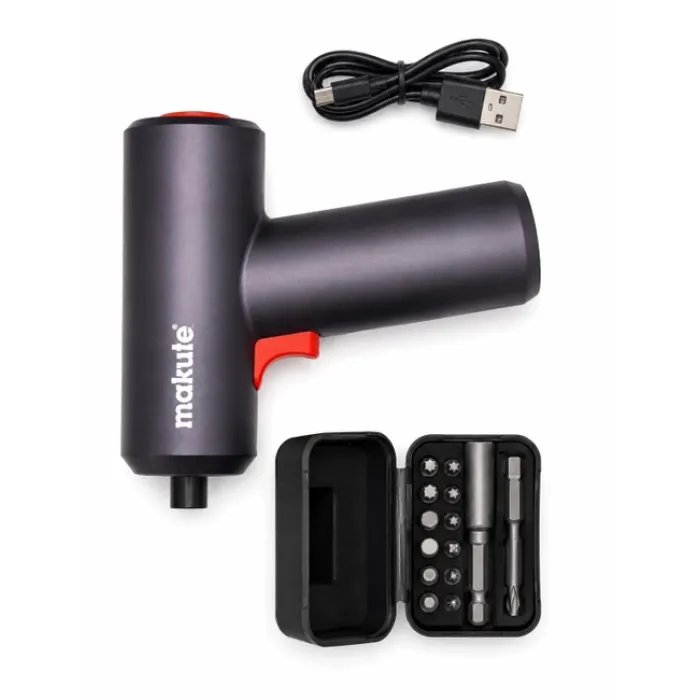 Makute CCD121-14P 3.7V Akkumulyatorlu Elektrik Tornavida — Təmir və inşaat, Bakı (2)