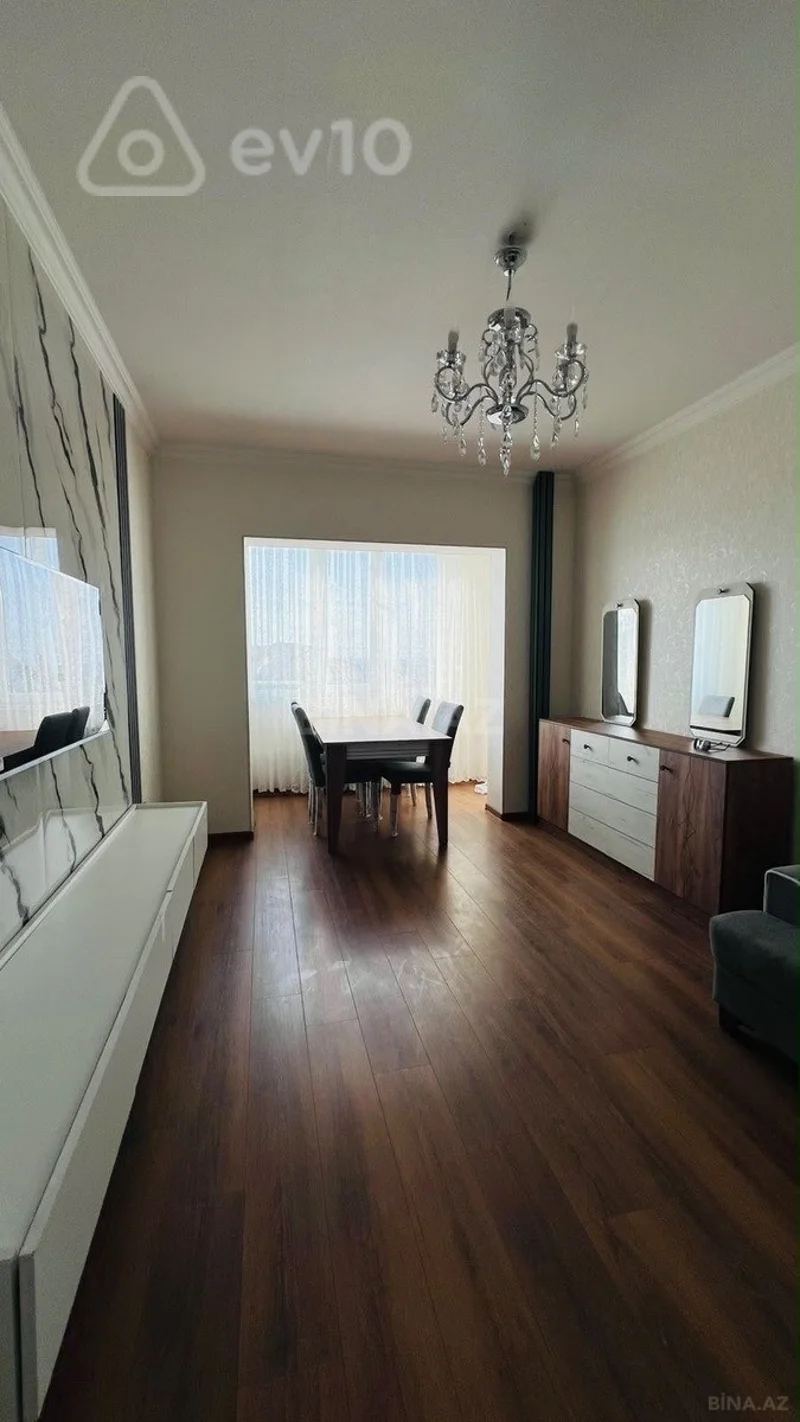 3 otaqlı mənzil, 100 m², Adil məmmədov — kirayə — Bakı