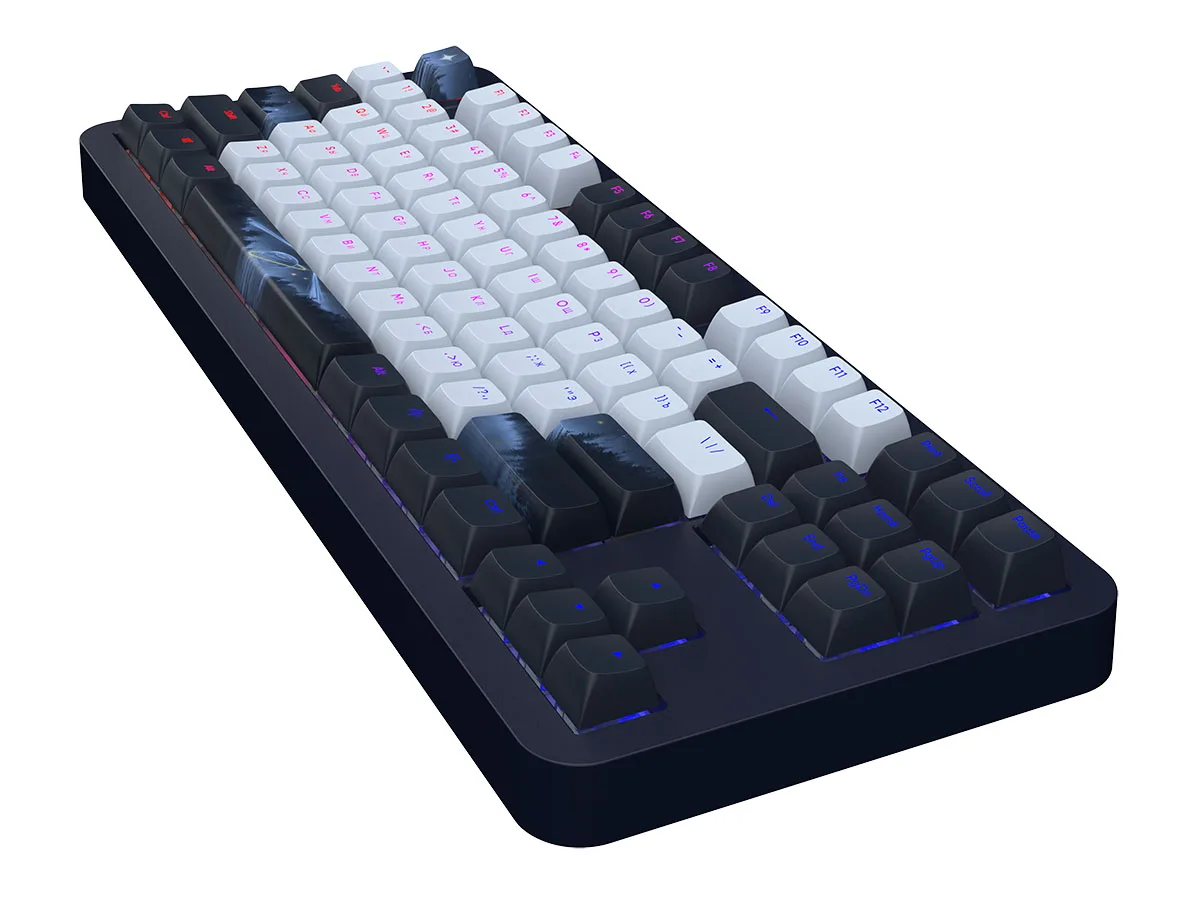 Wired keyboard Red Square Alumix TKL Classic Serenity [g3ms Aquamarine] (RSQ-20053) Black — Mallar, Bakı (5)