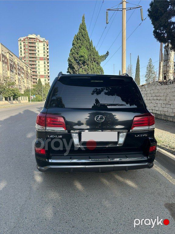Lexus LX 570, 5.7 L, 2014 il, 115 000 km — Avtomobillər, Gəncə (8)