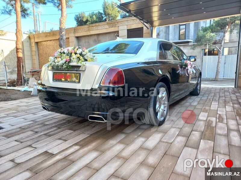 Rolls Royce ghost, 2018 il — Minik avtomobili icarəsi, Bakı (8)