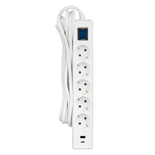 2E 2E-SP515M3USBWH Elektrik şəbəkə filteri — Kabelləri, adapterlər və keçidçilər, Bakı (2)