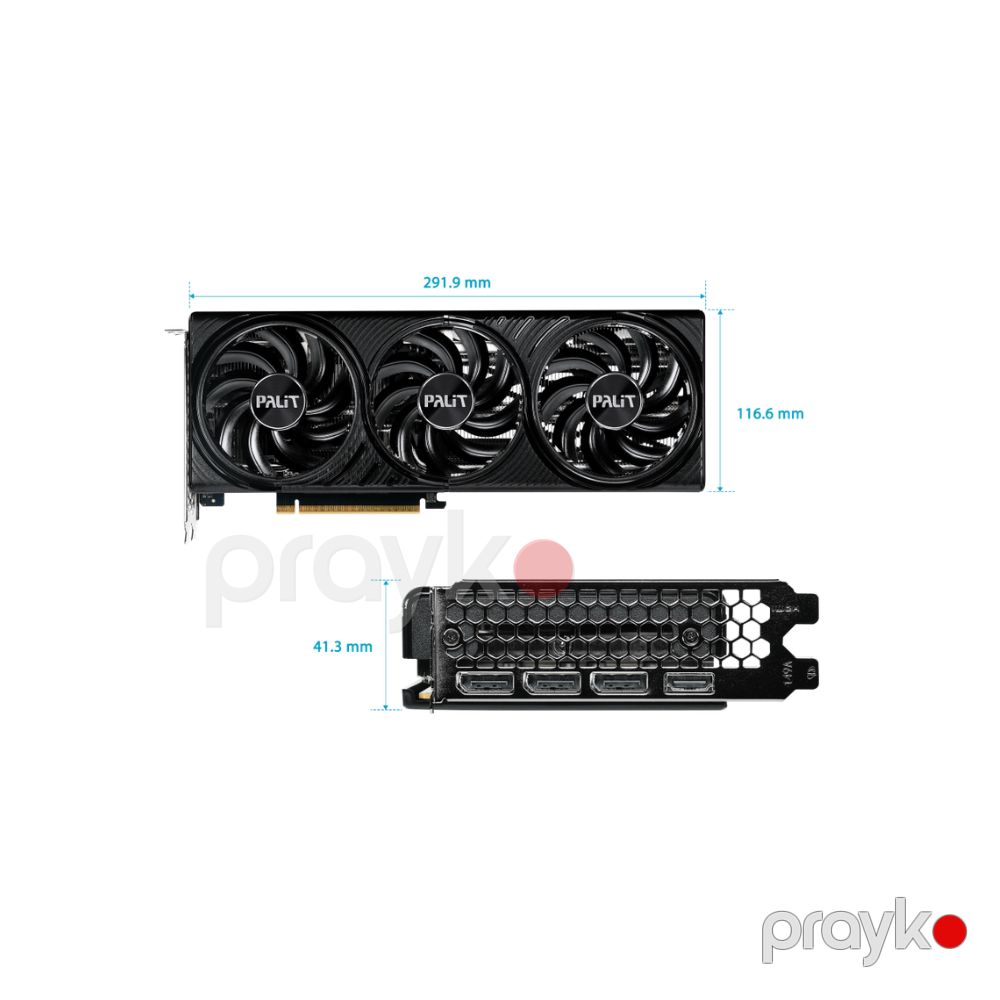 Palit GeForce RTX 5060 Infinity 3 OC 8GB GDDR7 (NE75060T19P1-GB2063S) — Qrafik kartlar, Bakı (2)