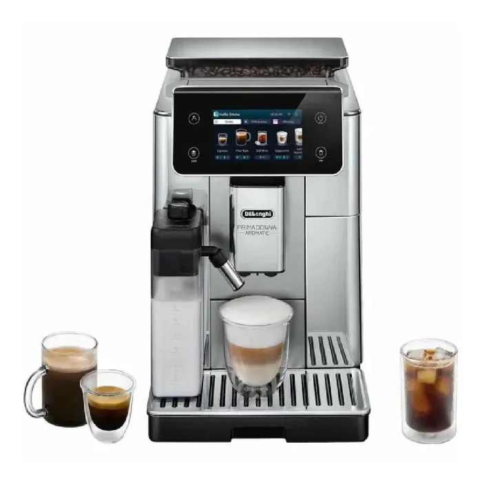 DeLonghi PrimaDonna Elite ECAM650.85.MS Qəhvə Maşını 19 Bar 1450W TFT Smart 18 İçki Resepti — Bakı