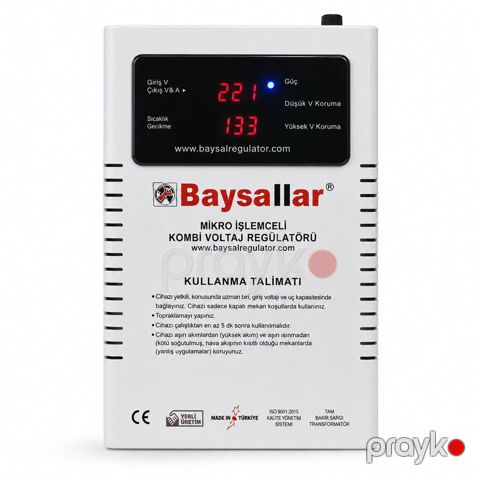 5837 Məhsulun adı: Gərginlik stabilizatoru Baysallar 500 Vt Brend — Bakı