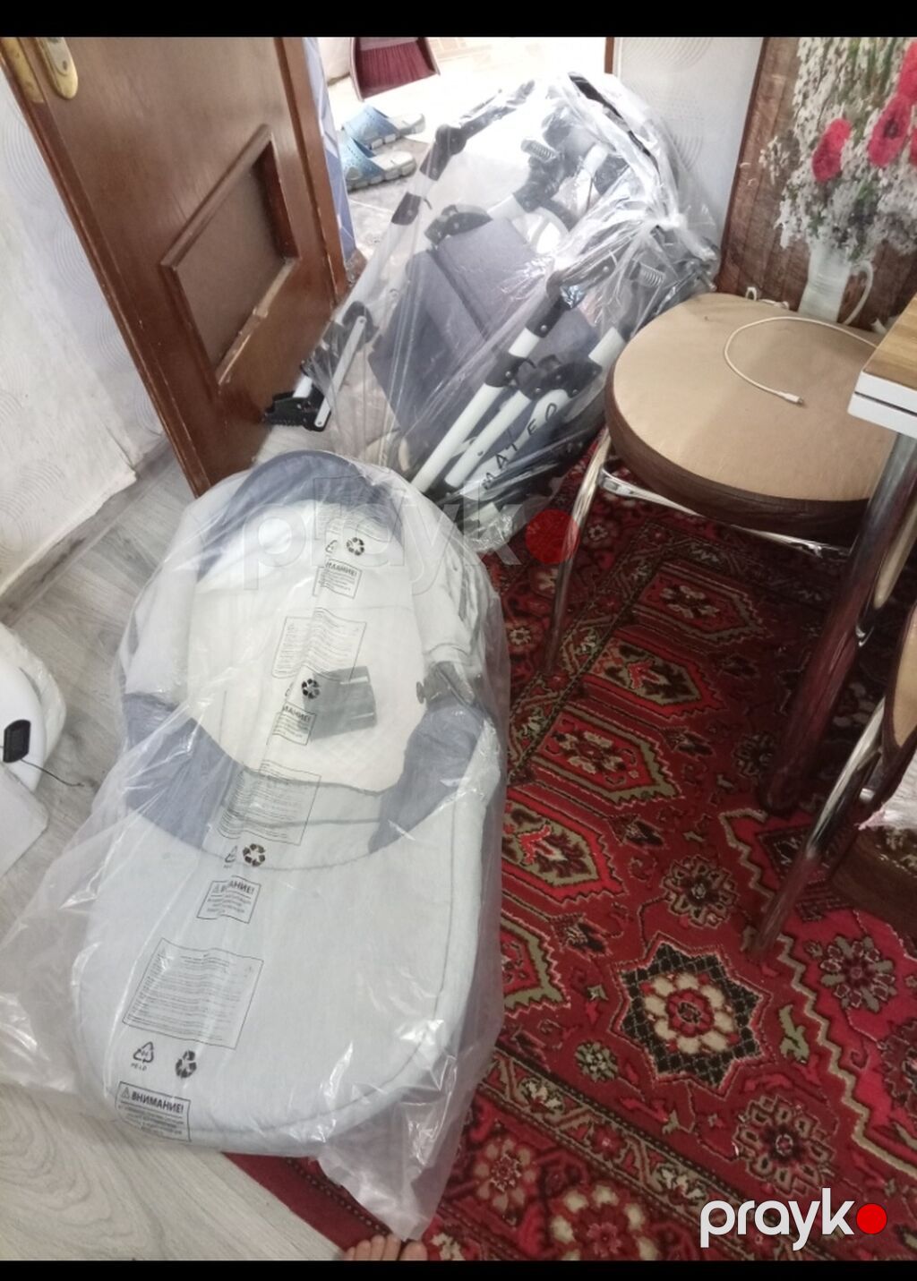 Çıxarıla bilən beşikli araba, Kidilo, Yeni, Rayonlara çatdırılma — Arabalalar, Bakı (2)