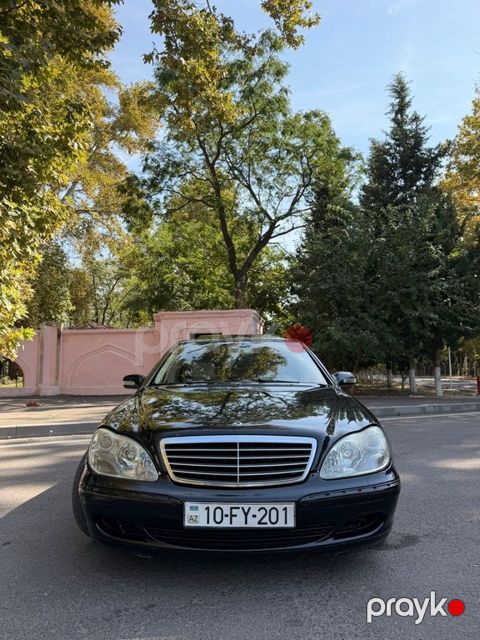 Mercedes S 500 4MATIC, 5.0 L, 2003 il, 368 977 km — Mingəçevir