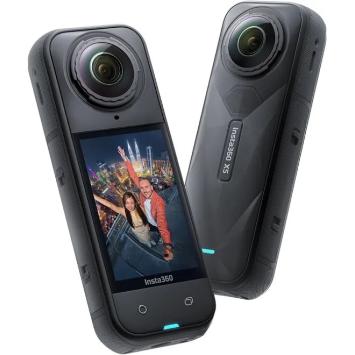 Insta360 X5 Black Ekşn Kamera 8K 72MP 360° Video Stabilizasiyalı — Bakı