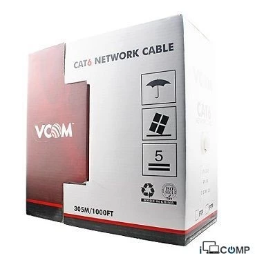 Vcom cat 6 utp cable 305m Grey (NC-614-305.0) — Şəbəkə və server avadanlığı, Bakı (3)