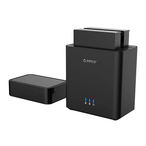Orico DS200U3-EU-BK-BP 2-Bay Magnetic-type HDD Enclosure — Server avadanlıqları, Bakı (2)