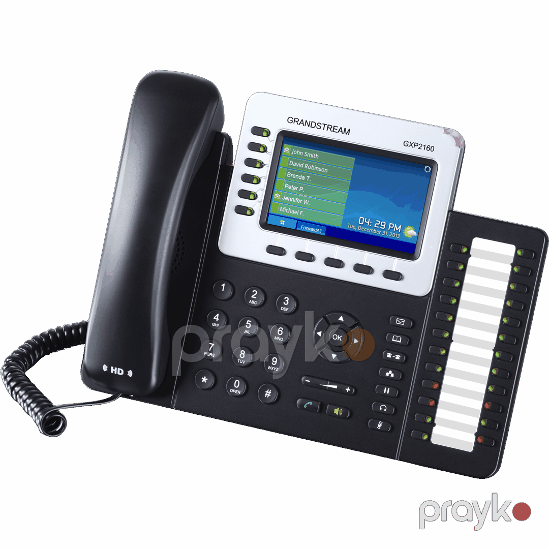 Grandstream GXP2160 6-line Enterprise HD IP Phone (GXP2160) — Şəbəkə və server avadanlığı, Bakı (2)