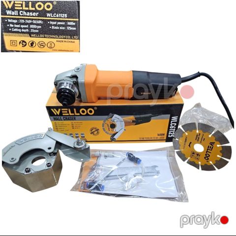 3143 Məhsulun adı: Cilalama maşnı Welloo WLC61125, 1600Vt Brend — Bakı
