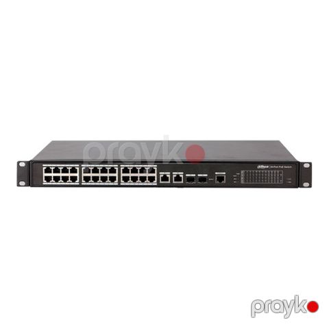 Dahua 24-Port Gigabitli PoE Switch Dahua PFS4226-24ET-240 — Bakı