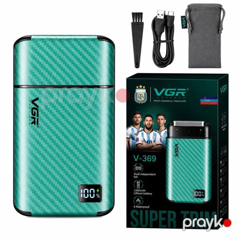 8444 Məhsulun adı: Elektrik ülgüc VGR V-369 Green Brend: VGR — Bakı