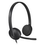 Logitech Corded USB Headset H340 – Black (981-000475) — Pctech — Periferiya cihazları