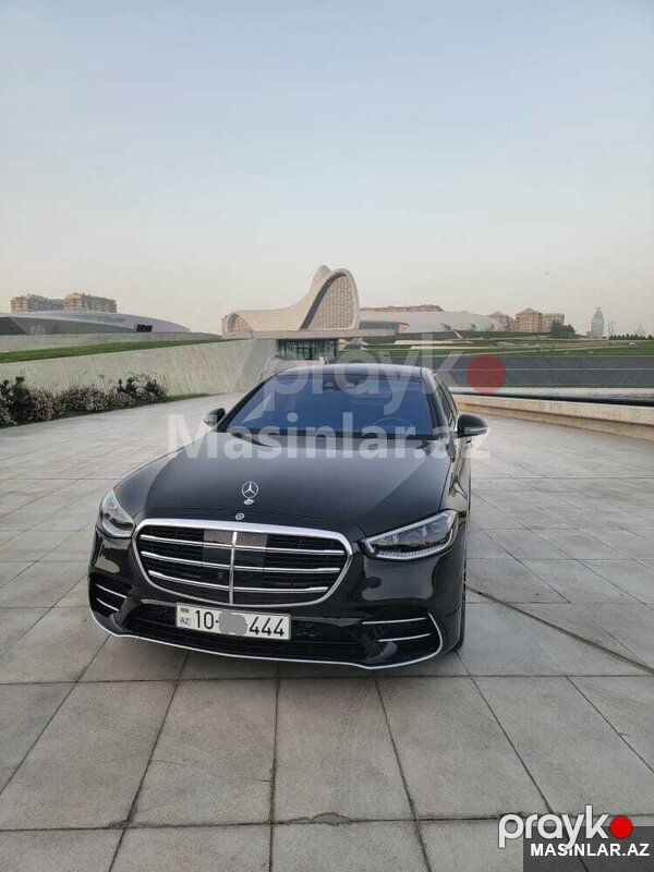 Mercedes s class, 2023 il — Minik avtomobili icarəsi, Bakı (5)
