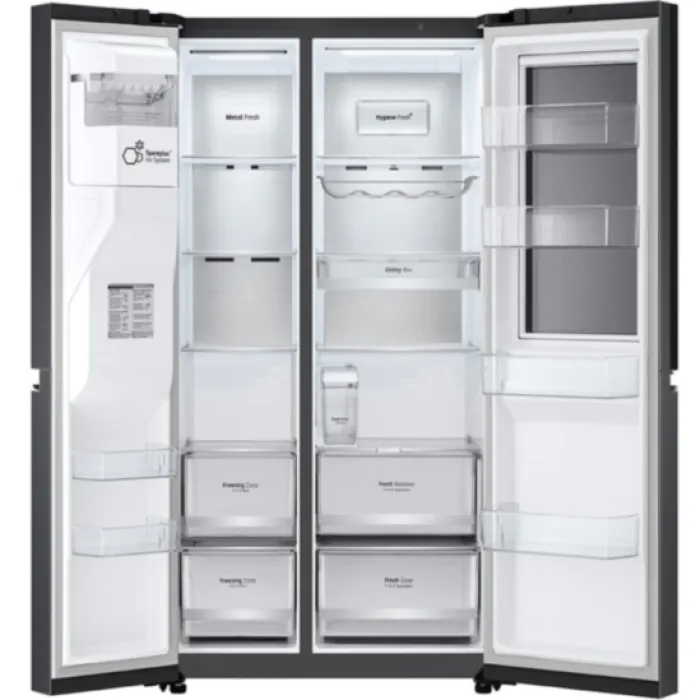 LG GR-X267CQES Soyuducu 674L Side by Side InstaView No Frost — Soyuducular, Bakı (3)