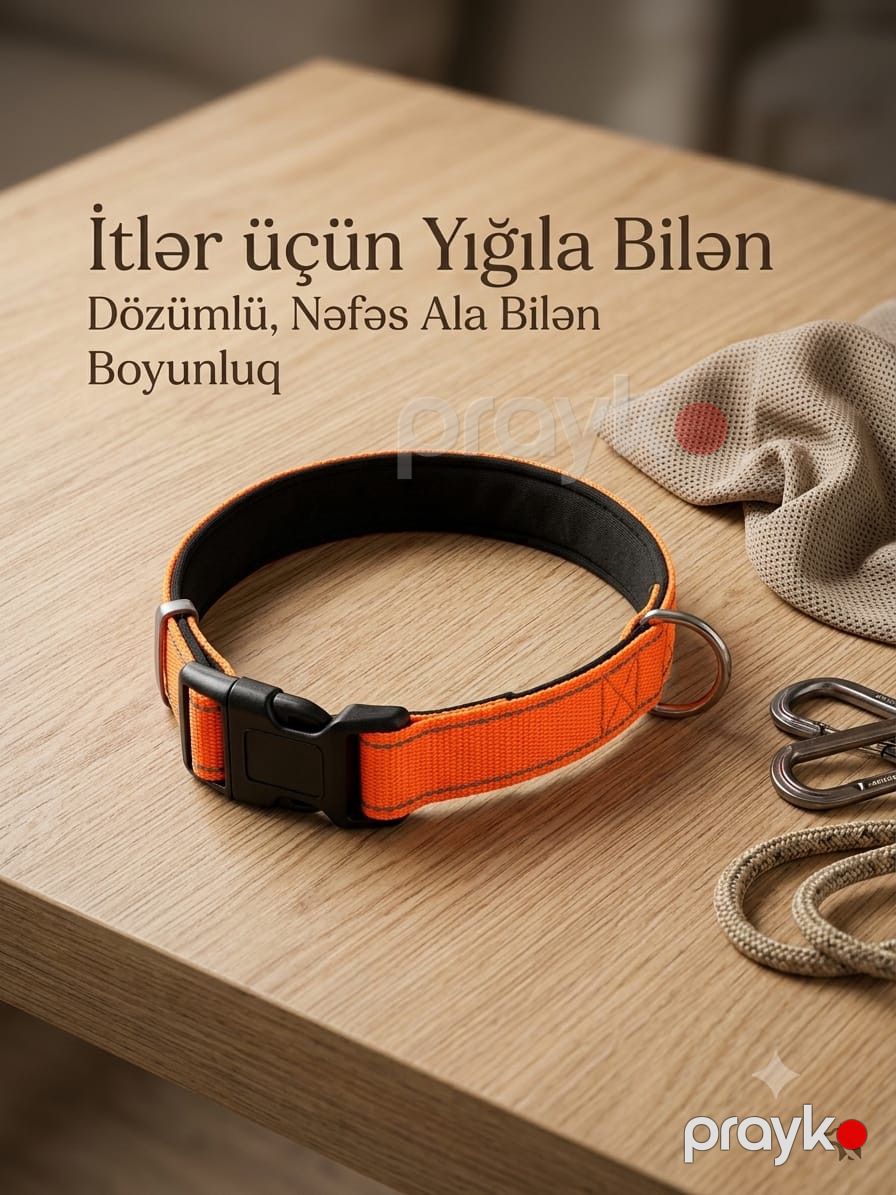 Boyunluq dəsti itlər üçün ZC01, poliester/neylon — Mallar, Bakı (3)