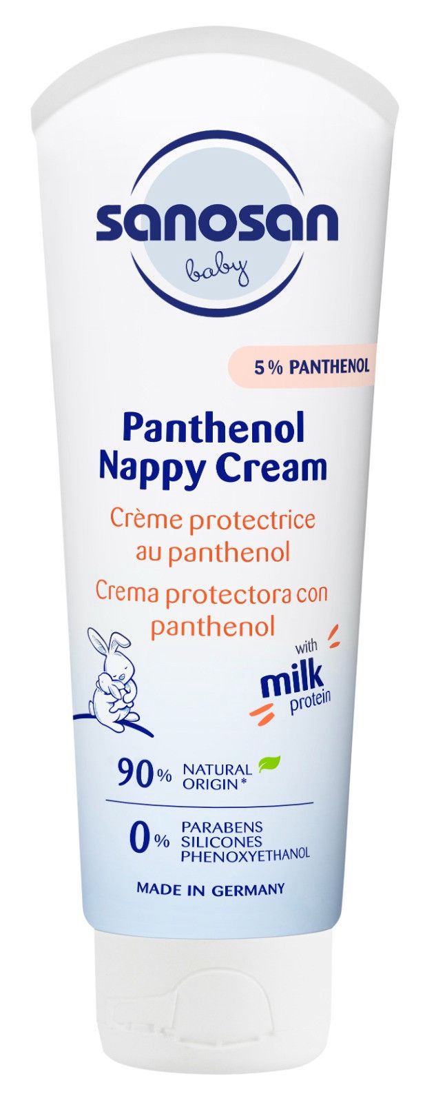 Uşaqlar üçün krem Sanosan Panthenol 5% With Milk Protein 100 ml — Mallar, Bakı