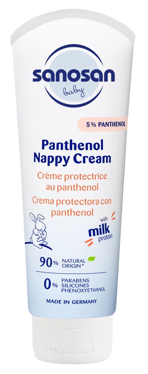 Uşaqlar üçün krem Sanosan Panthenol 5% With Milk Protein 100 ml — Bakı