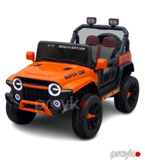 Uşaq elektrik avtomobili st30_344, qara/narıncı, 3+ yaş — Bakı