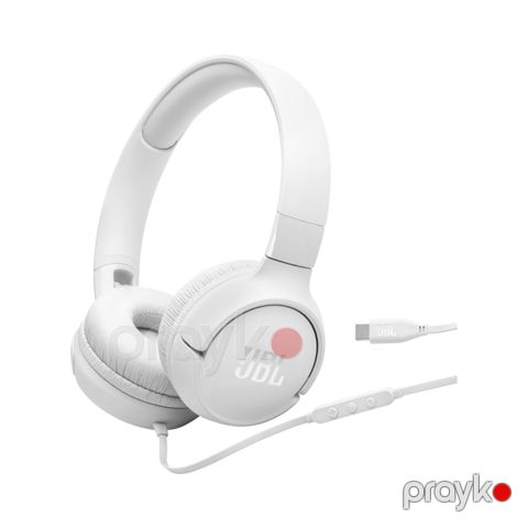 JBL Tune 520C Usb-c wired White (JBLT520CWHT) — Bakı