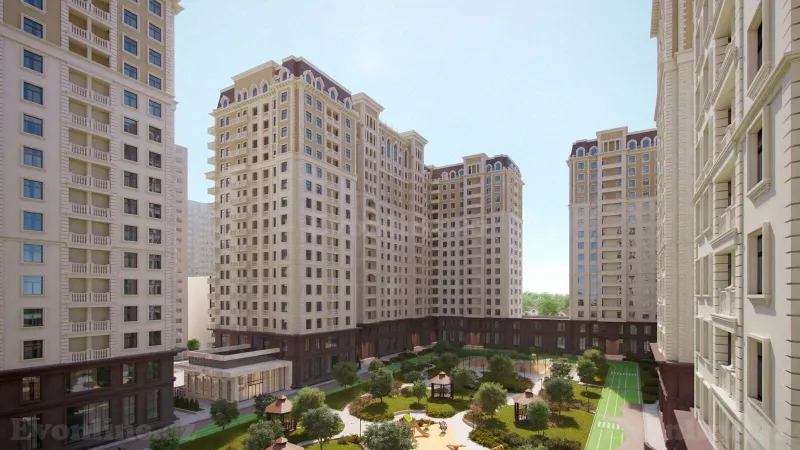 Satılır 2 otaqlı Mənzil Yeni tikili 76 m² Bakı, Yasamal r., Elmlər Akademiyası m — Mənzil, Bakı (7)