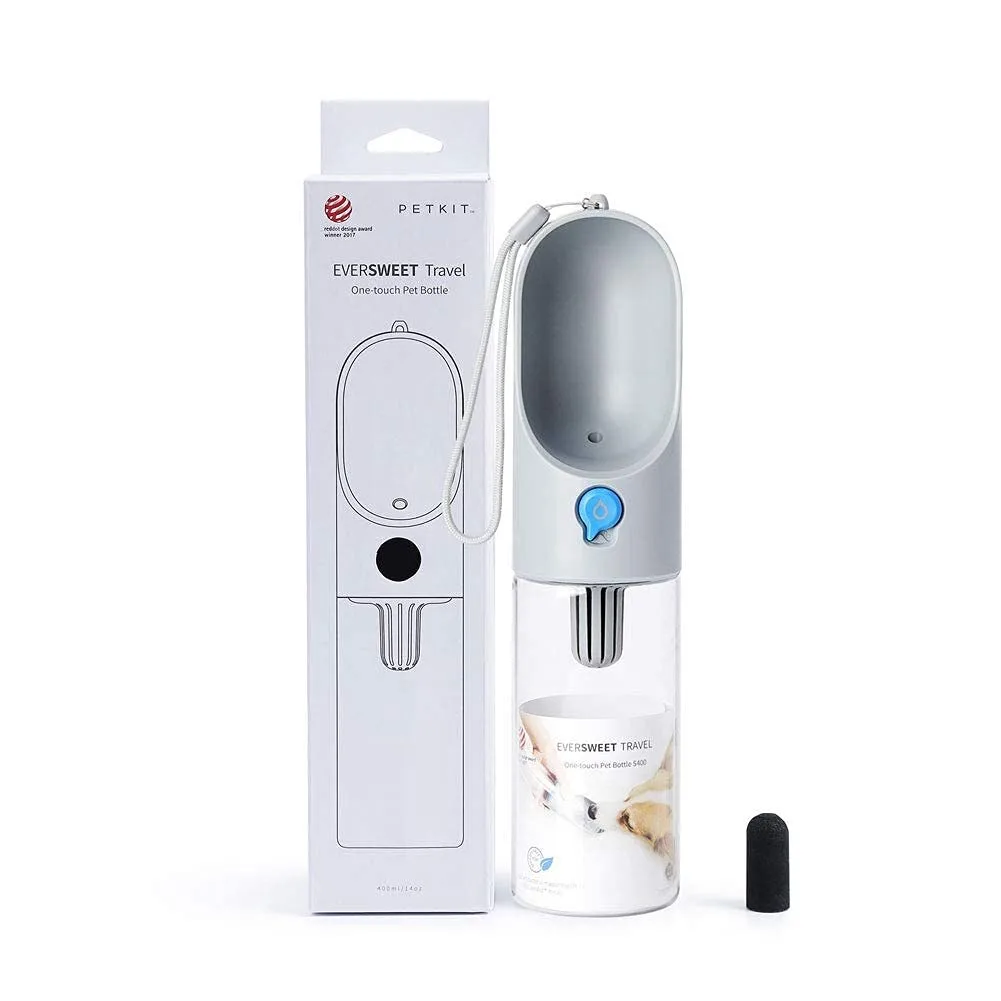 Petkit Eversweet Travel S One touch Pet bottle Grey S400 — Mallar, Bakı (2)