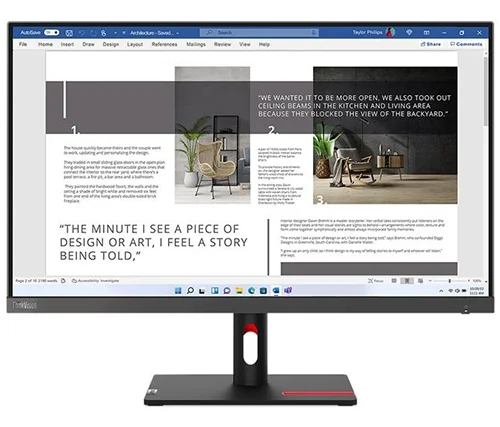 Lenovo ThinkVision S27i-30 (63DFKAT4EU) 27-inch 100Hz FHD IPS Monitor — Bakı