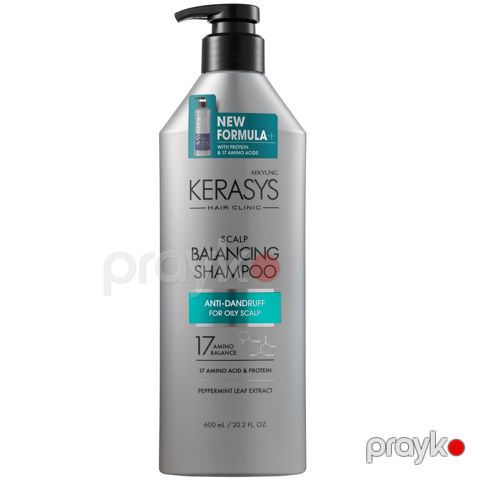 Şampun Kerasys Balancing Scalp Care 600 ml — Bakı