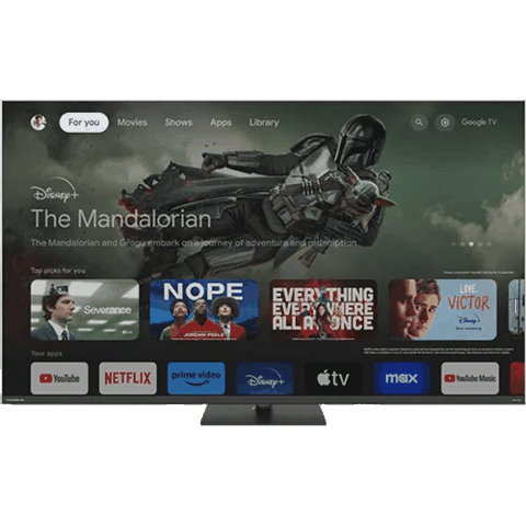 Smart Google TV Thomson 65QG7C14 4K QLED Pro — Monitors