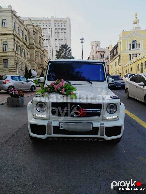 Mercedes galik white, 2015 il — Minik avtomobili icarəsi, Bakı (2)