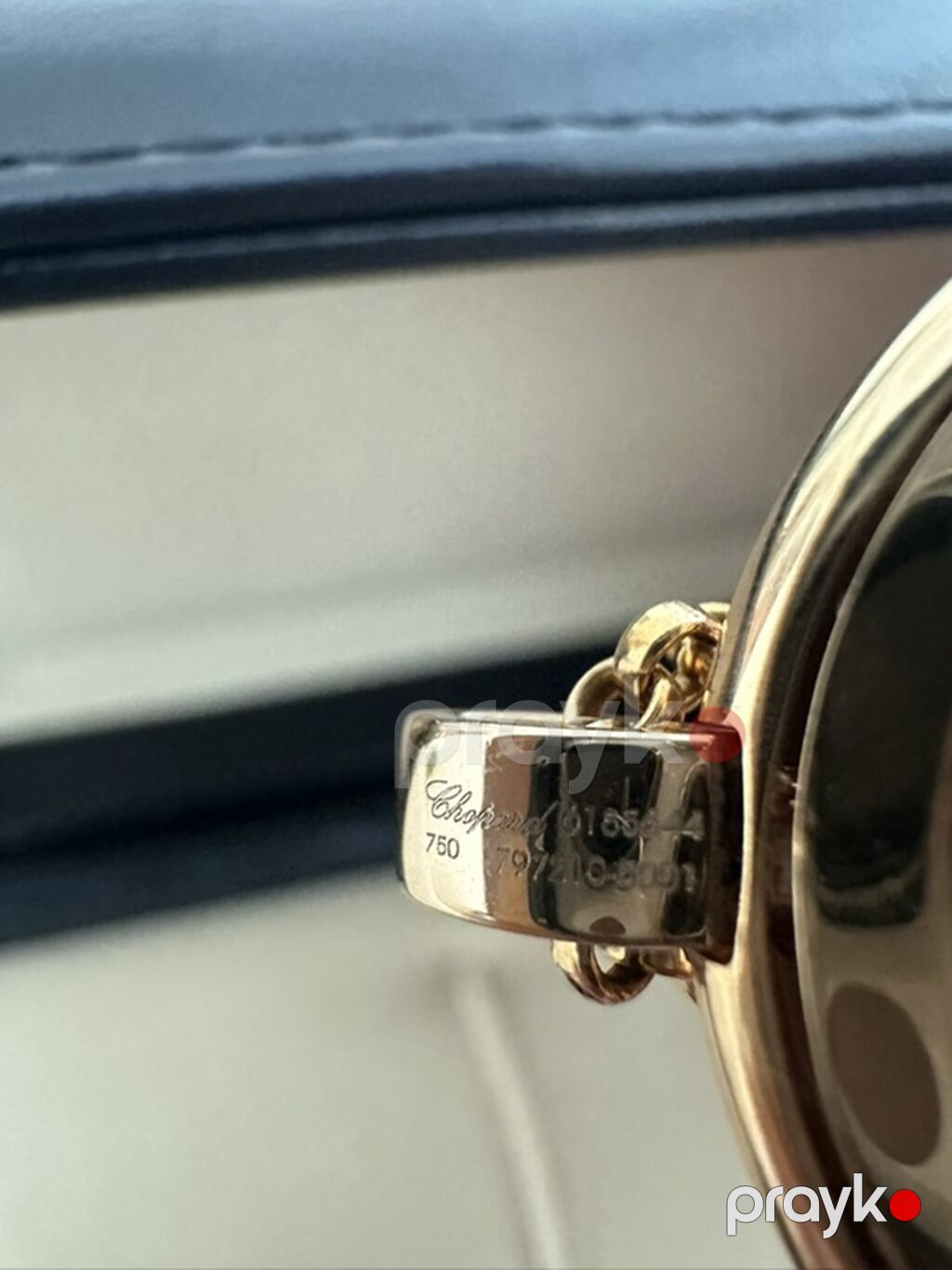 Boyunbağı, Chopard, Sarı qızıl, 750 Əyar — Qolye və zəncir, Xırdalan (2)