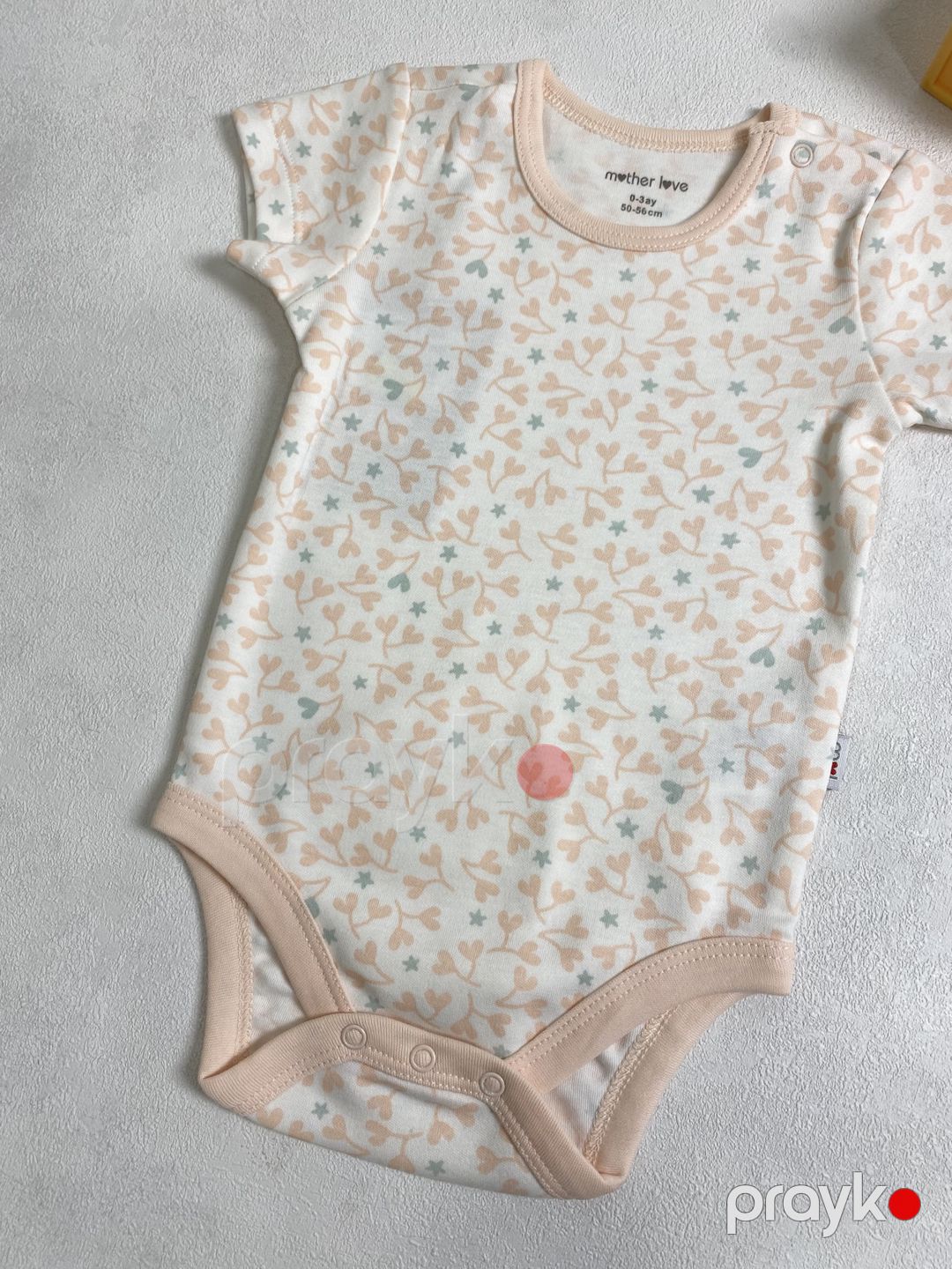 Yenidoğulanlar üçün bodi 29-15644, ağ, pambıq, 3-6 ay — Mallar, Bakı (2)