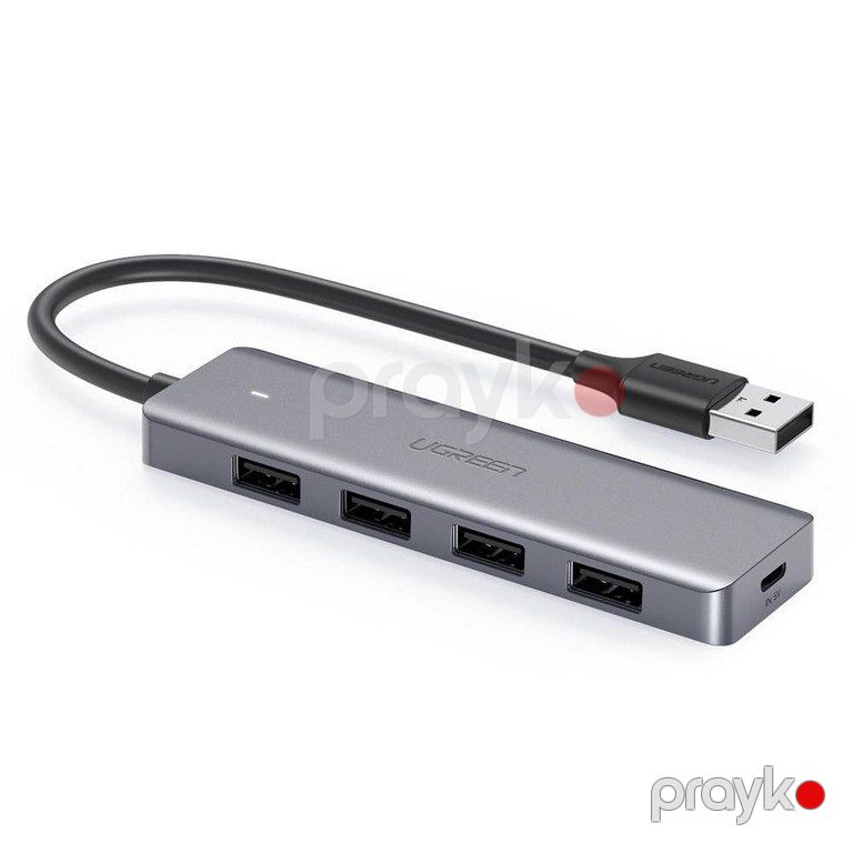 USB adapter "Ugreen 4-Port USB 3.0 Hub + Powered by Micro USB" — Periferik cihazlar, Bakı (2)