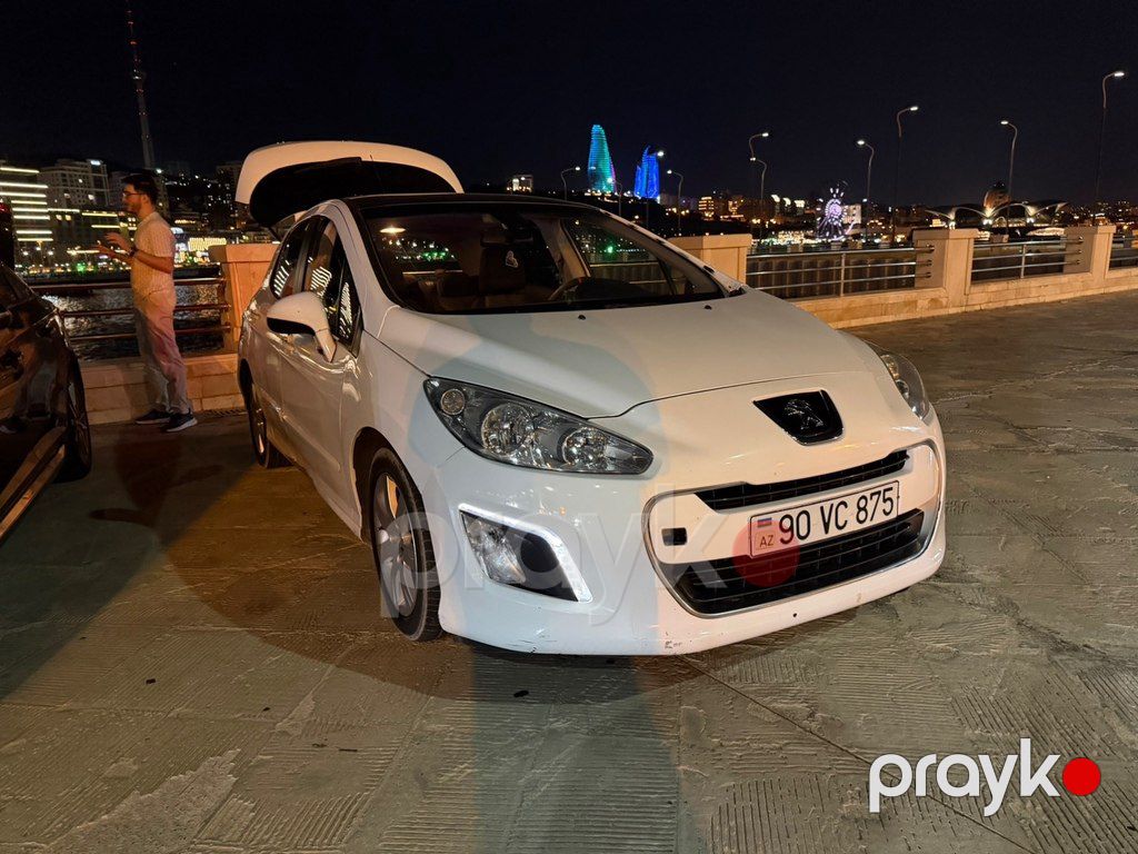 Peugeot 308, 1.6 L, 2012 il, 153 000 km — Avtomobillər, Bakı (2)