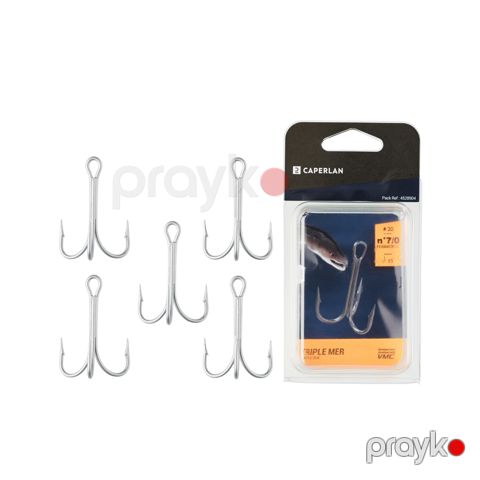 Balıq ovu üçün qarmaq Decathlon Hook Triple Sea 5/0 — Bakı