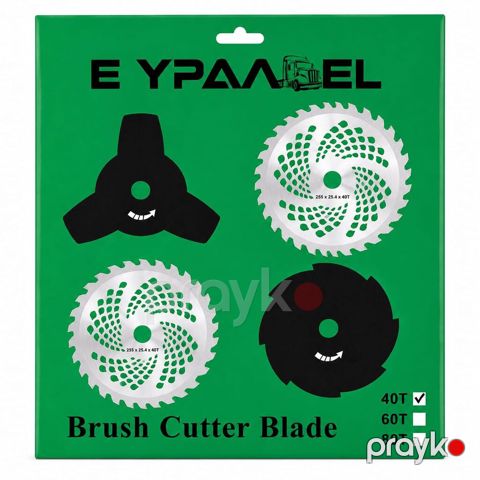 10803 Məhsulun adı: Otbiçən üçün 40 dişli karbid disk 255×25.4×4 mm — Bakı