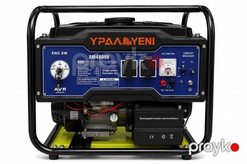 7298 Məhsulun adı: Benzin generatoru Ural SM4800E, 4.8 kVt Brend — Bakı