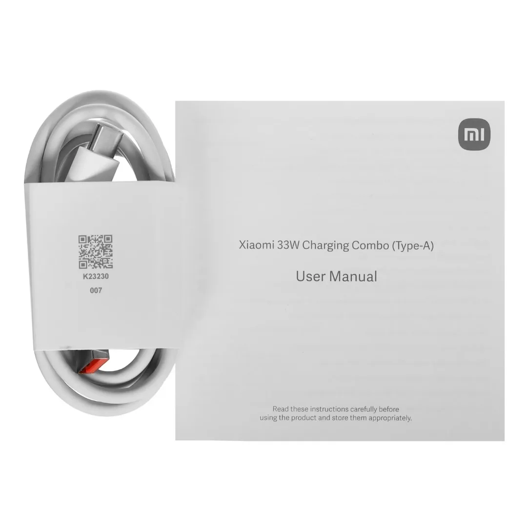 Adapter başlığı Xiaomi 33w Charging Combo (Type-A) — Mallar, Bakı (6)