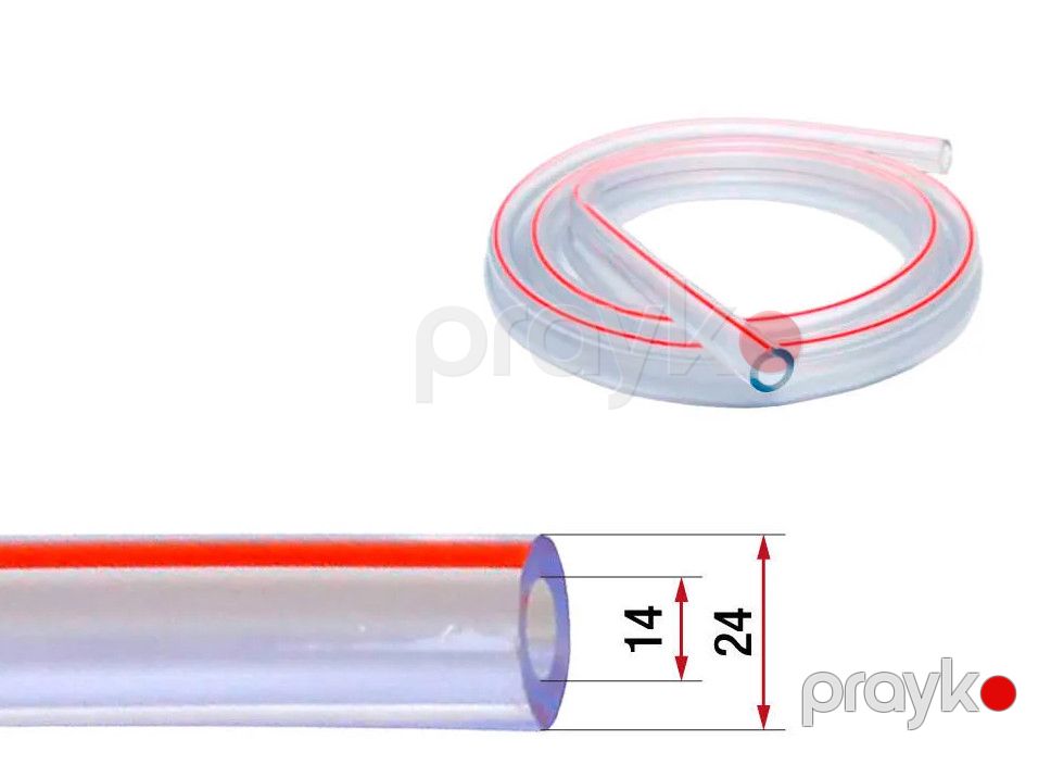 Sağım maşını üçün şlanq Melasty 1424 mm tək 3 m — Mallar, Bakı (2)