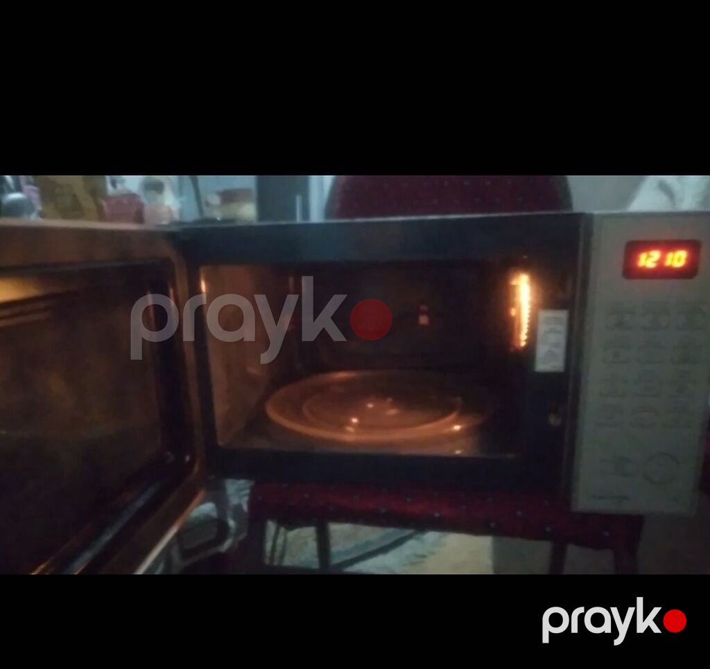Mikrodalğalı soba Mikrodalğalar ilə, rəng - Gümüşü, İşlənmiş — Mikrodalğalı sobalar, Digah (2)