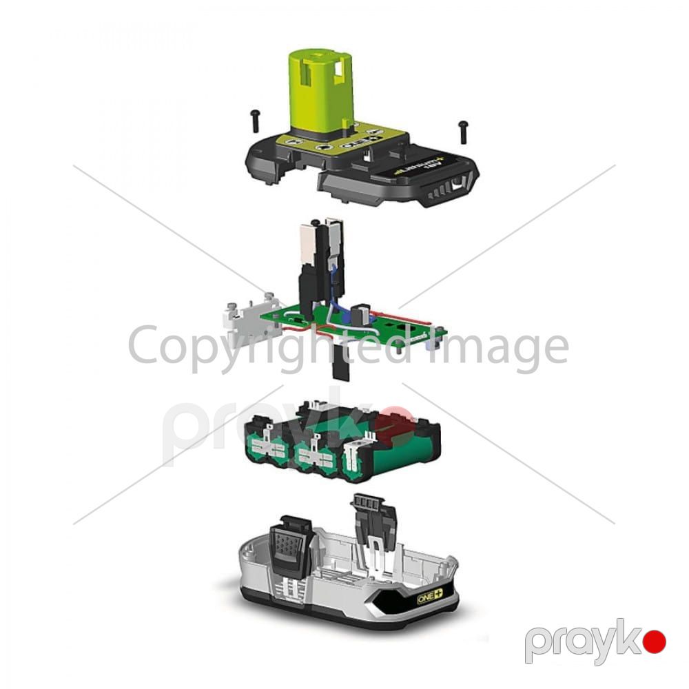 Akkumulyator 1.5 Ач Ryobi ONE+ RB18L15 (5133001905) — Təmir və inşaat, Bakı (3)