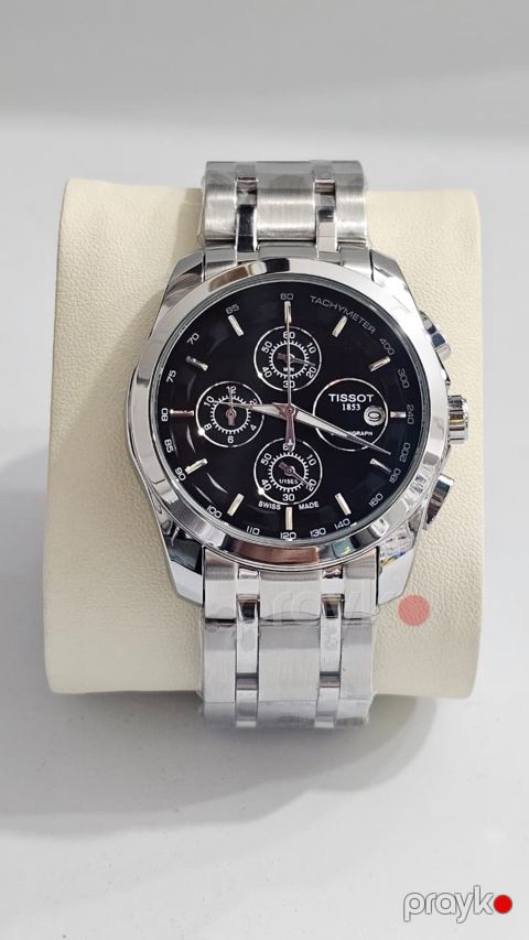 Qol saatı kişilər üçün Tissot 0570 Silver/Black — Bakı