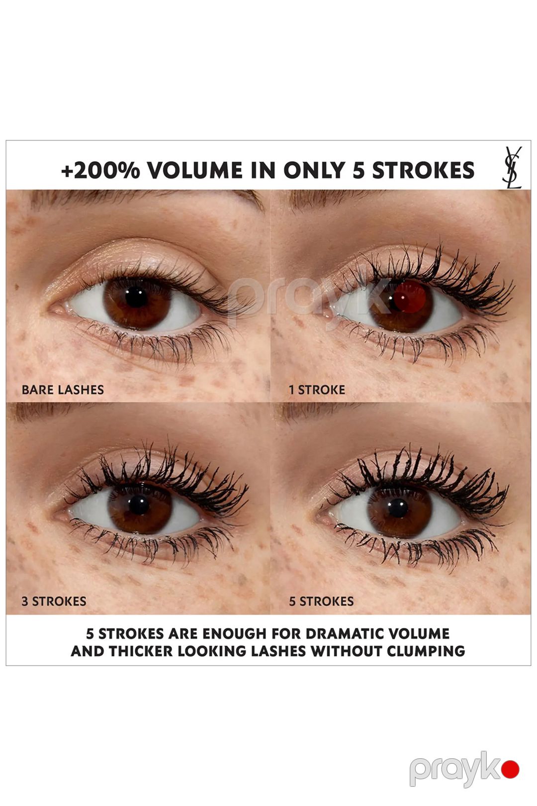 Kosmetik hədiyyə dəsti Yves Saint Laurent Lash Clash Extreme Volume Mascara, 2x9 ml — Mallar, Bakı (2)