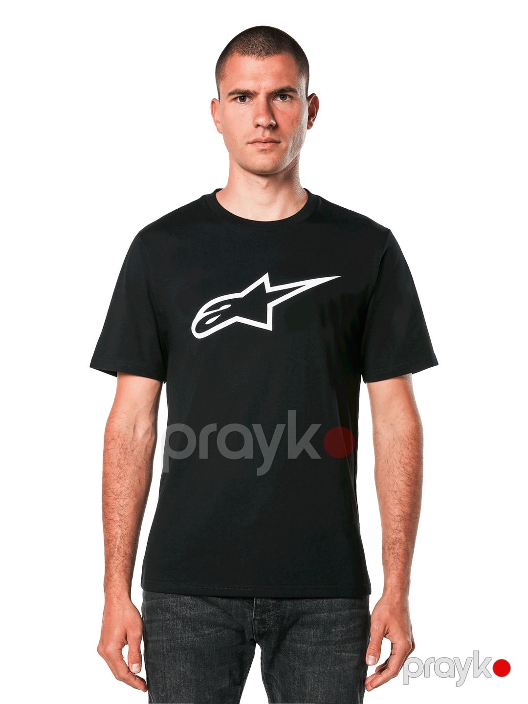 Futbolka Alpinestars, Ageless 2.0 CSF, qara/ağ, pambıq/poliester, ölçü L — Mallar, Bakı (2)