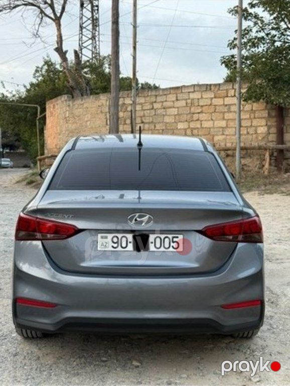 Hyundai Accent, 1.6 L, 2019 il, 45 780 km — Avtomobillər, Bakı (2)